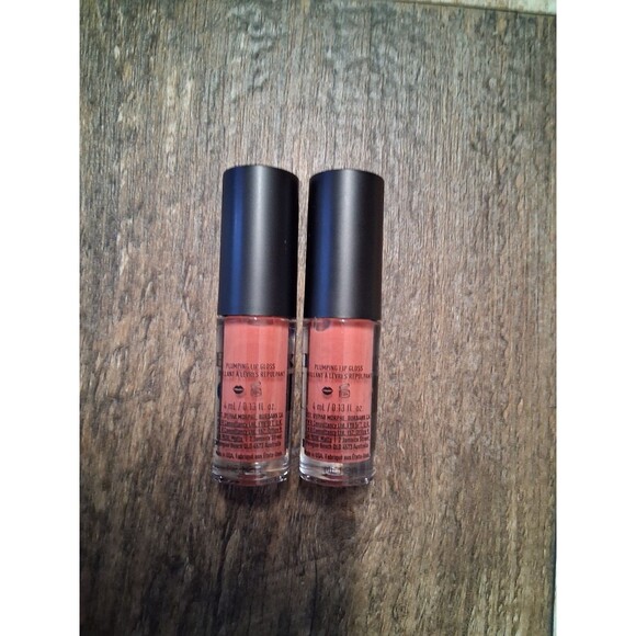 NEW! Bundle of 2 Morphe Make it Big Plumping Lip Gloss in Natural Born Kisser - Picture 2 of 3